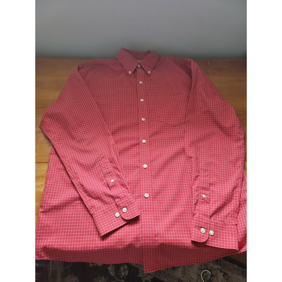 L.L. Bean Traditional Fit Long Sleeve Button Down Med Reg - Picture 6 of 6